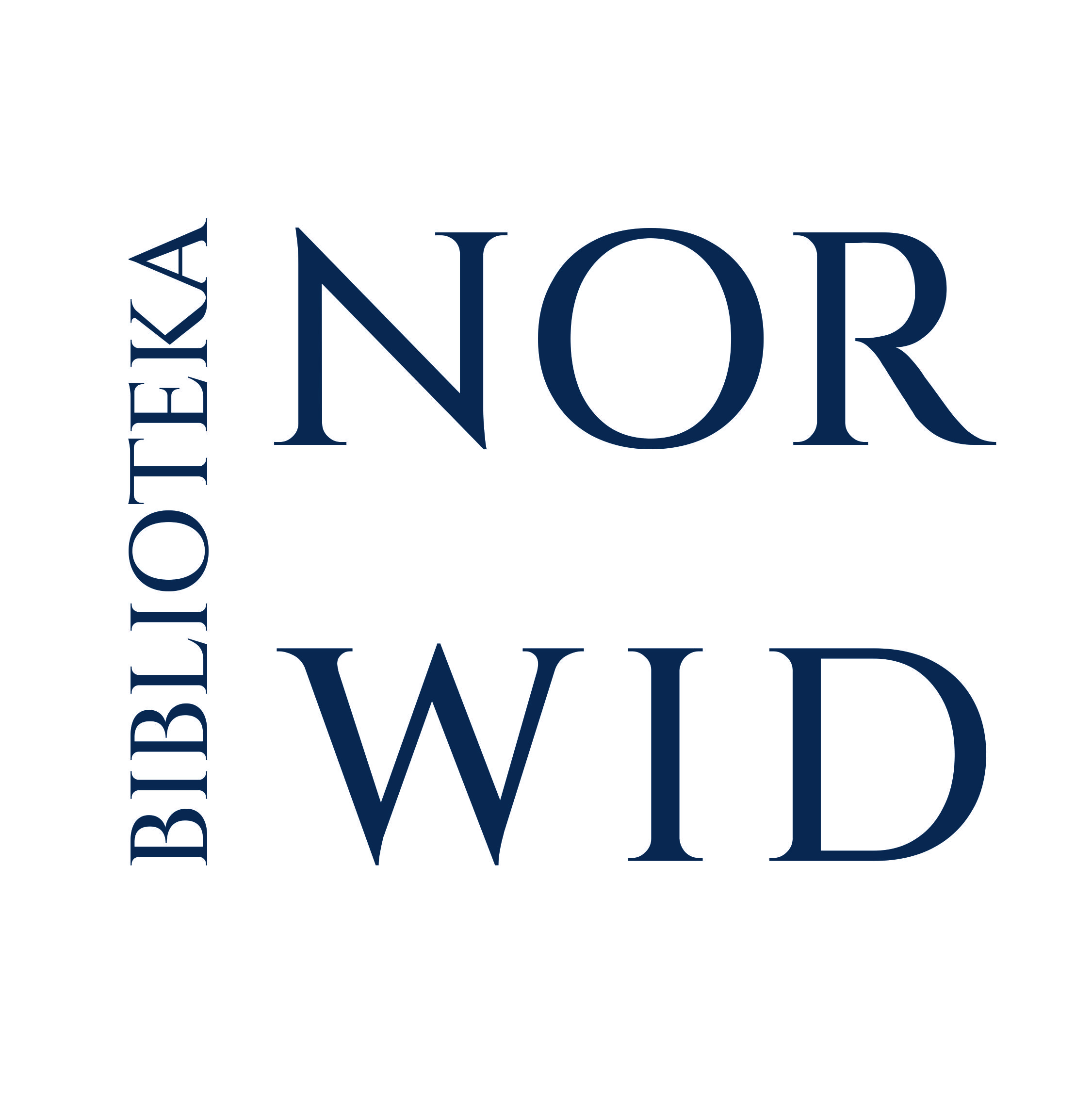 Logo Wojewódzkiej i Miejskiej Biblioteki Publicznej im. C. Norwida