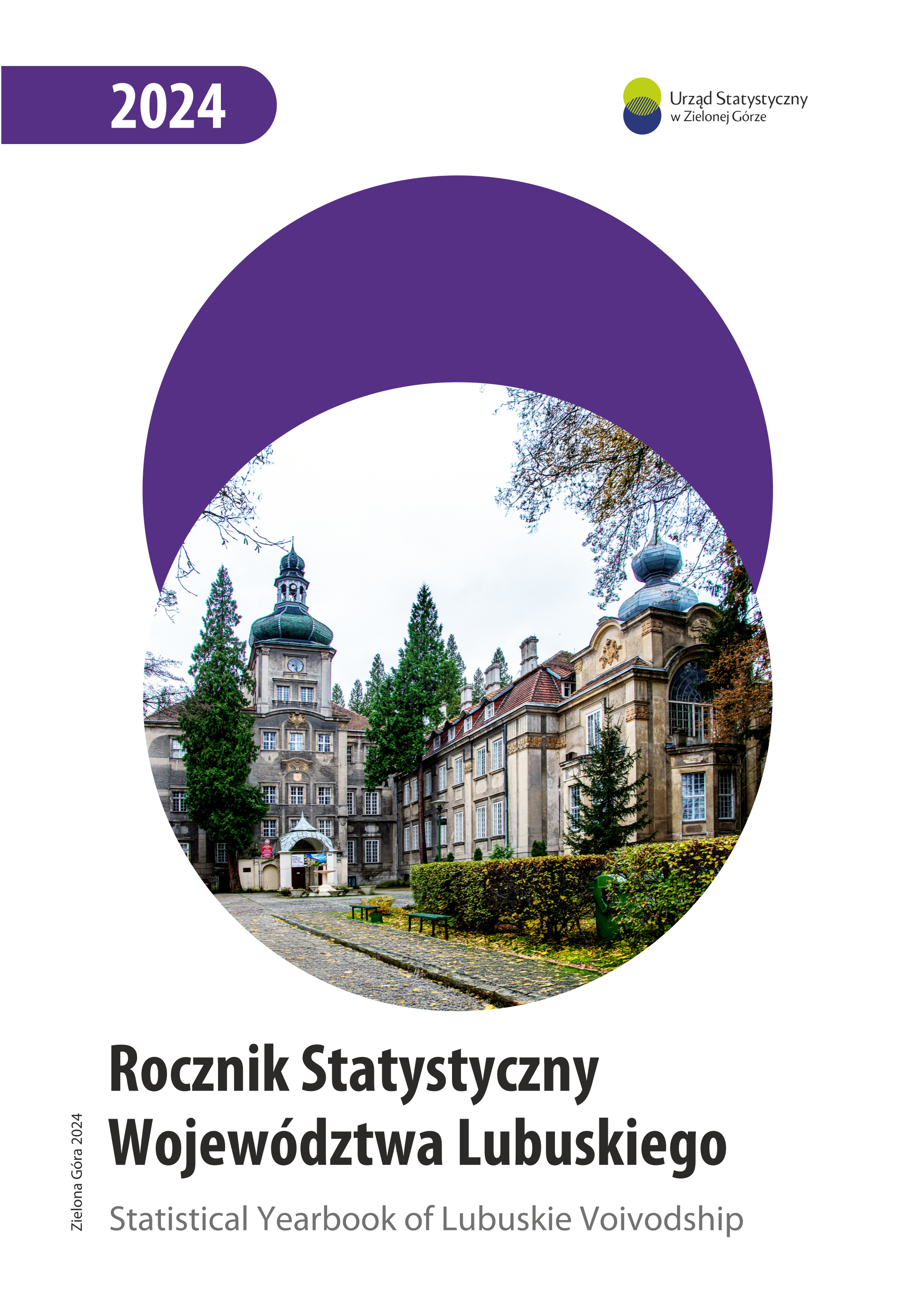 Okładka rocznika ze zdjeciem pałacu w Iłowej