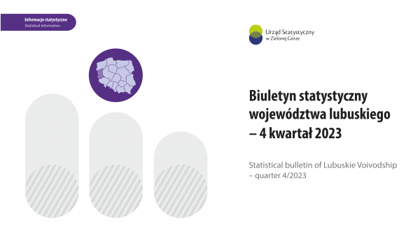 Biuletyn statystyczny województwa lubuskiego 4  kwartał 2023 r.