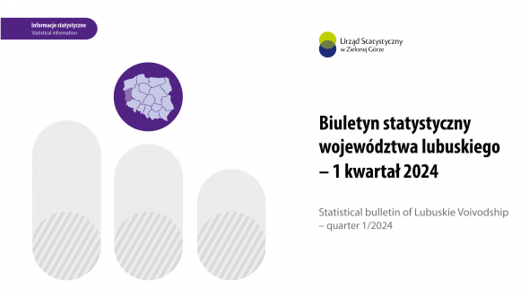 Biuletyn statystyczny województwa lubuskiego 1 kwartał 2024 r.