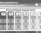 Koniunktura gospodarcza w województwie lubuskim w marcu 2023 r. - INFOGRAFIKA Foto