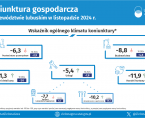 Koniunktura gospodarcza w województwie lubuskim w listopadzie 2024 r. - INFOGRAFIKA Foto