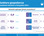 Koniunktura gospodarcza w województwie lubuskim w listopadzie 2025 r. - INFOGRAFIKA Foto