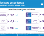 Koniunktura gospodarcza w województwie lubuskim w lutym 2026 r. - INFOGRAFIKA Foto