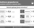 Koniunktura gospodarcza w województwie lubuskim w kwietniu 2025 r. - INFOGRAFIKA Foto