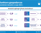 Koniunktura gospodarcza w województwie lubuskim w maju 2025 r. - INFOGRAFIKA Foto